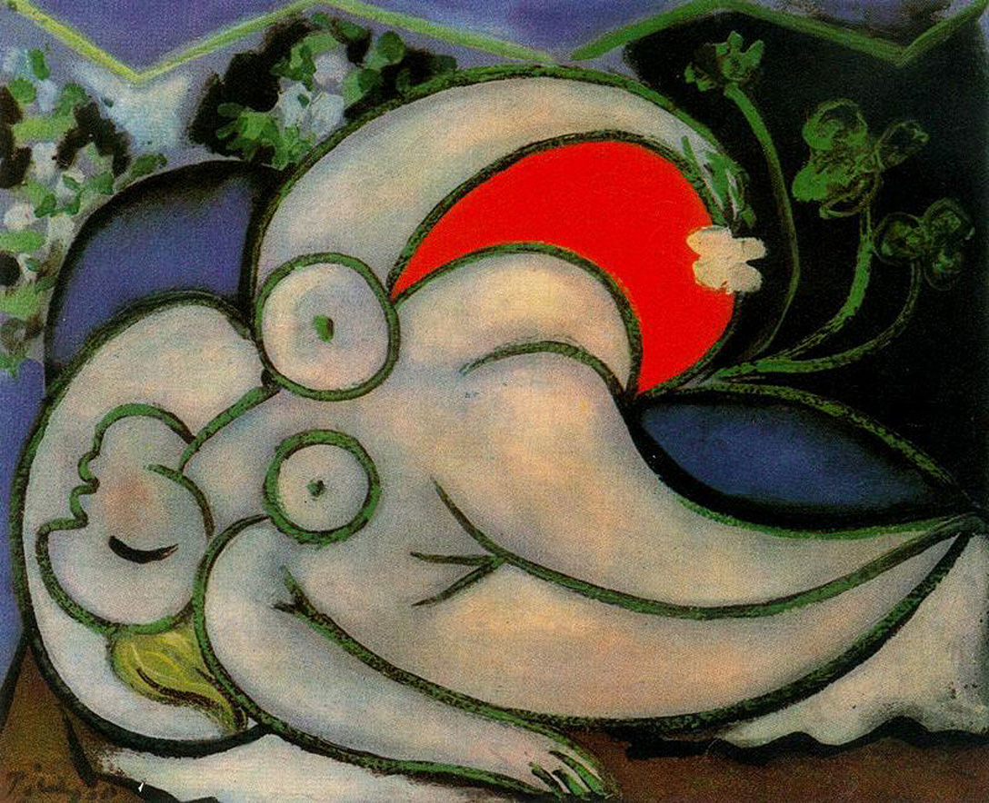 Museum Art Reproductions Reclining woman, 1932 by Pablo Picasso